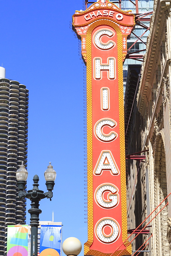 Chicago Theater, Chicago, Illinois, United States of America, North America