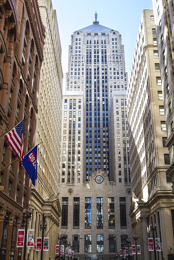 Chicago Board of Trade Building, Downtown Chicago, Illinois, United States of America, North America 