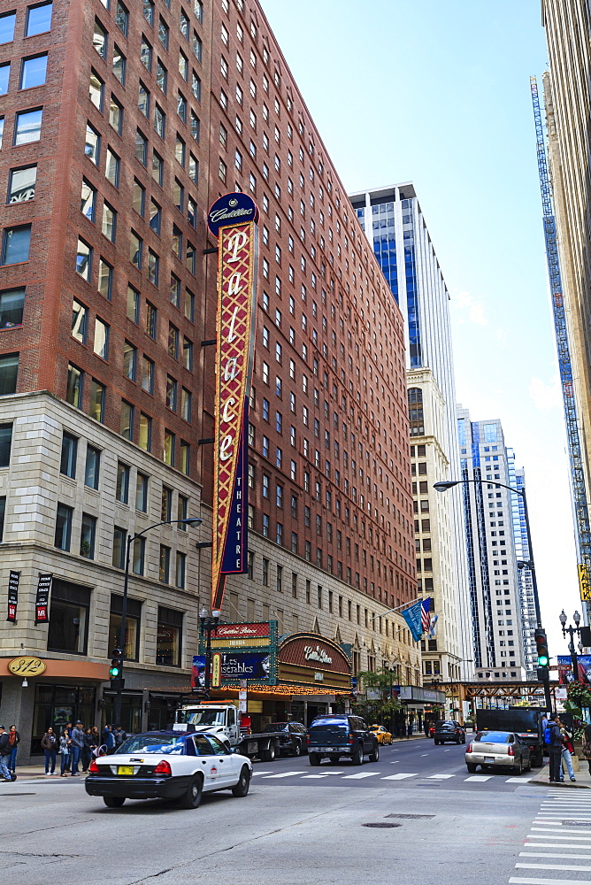 Theatre District, The Loop, Chicago, Illinois, United States of America, North America