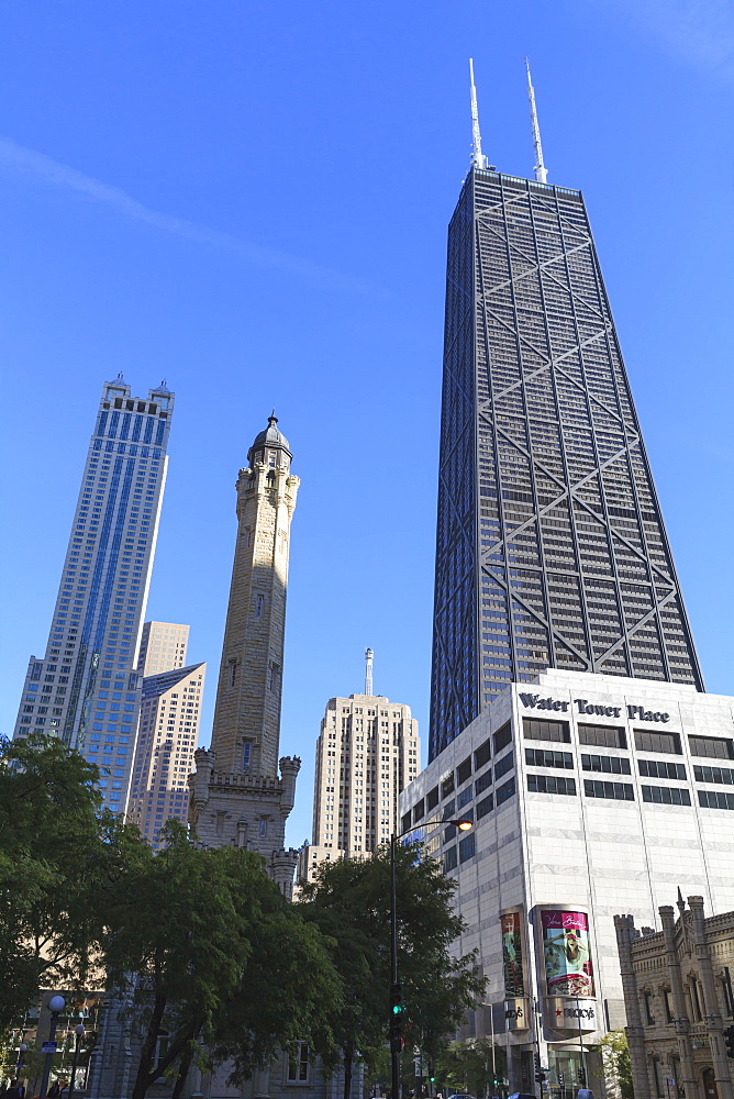 Chicago Water Works and Pumping Station, North Michigan Avenue, Chicago, Illinois, United States of America, North America