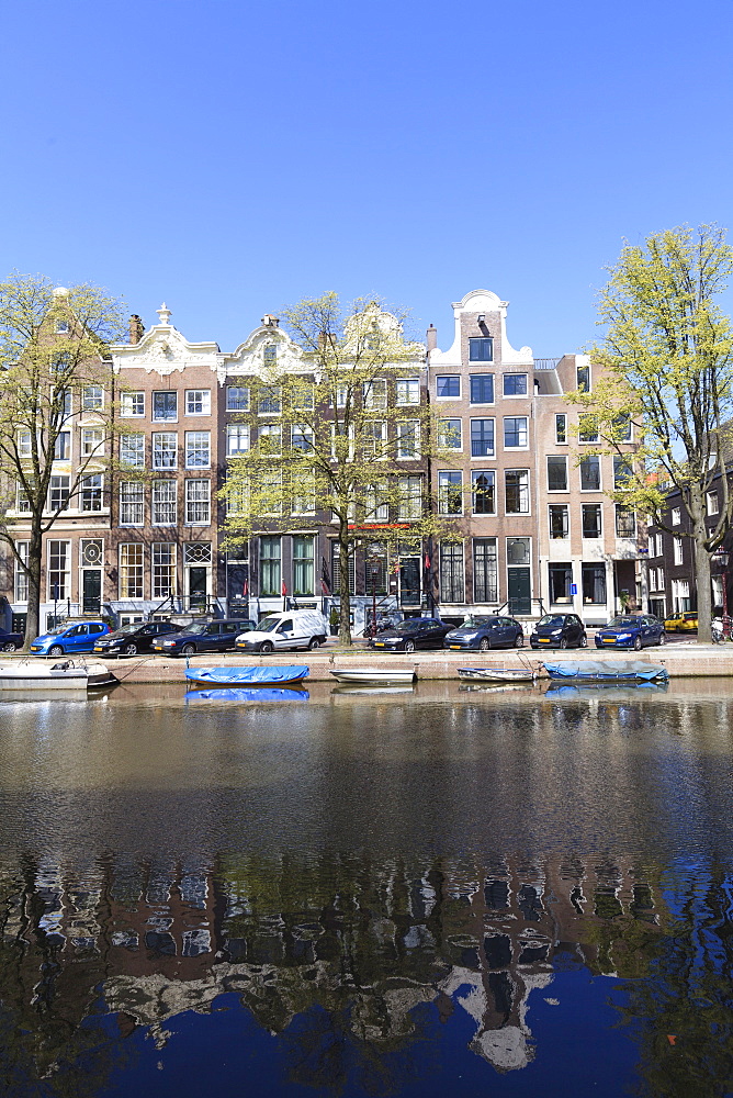 Singel Canal, Amsterdam, Netherlands, Europe 