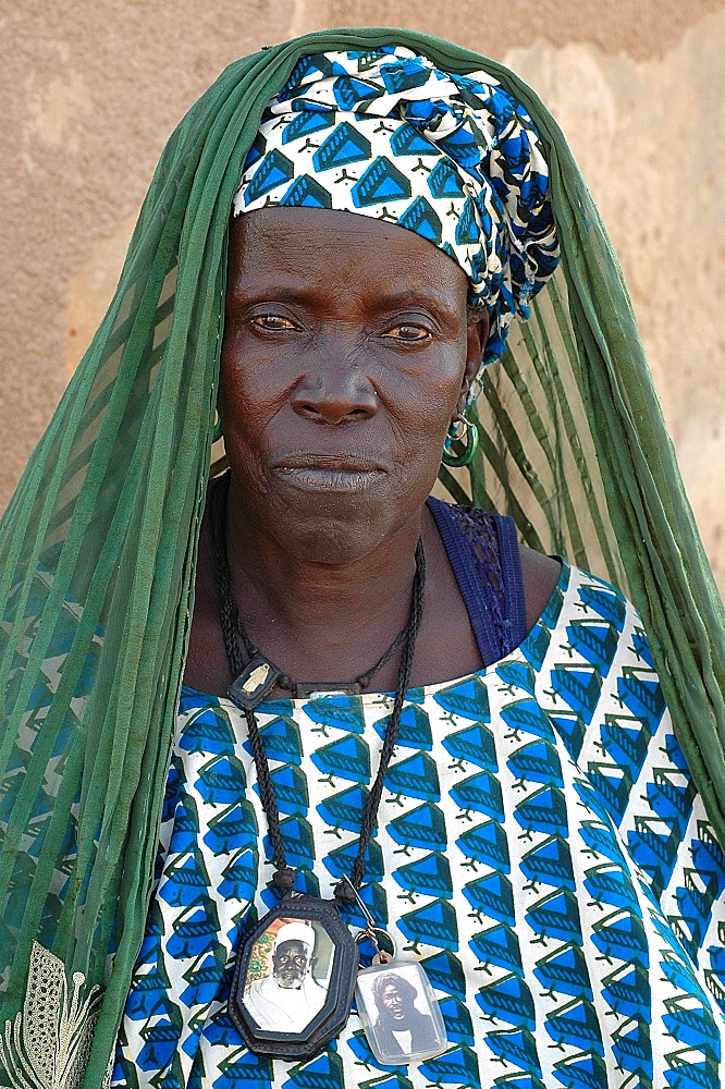 Baye Fall Mouride Muslim, Touba, Senegal, West Africa, Africa