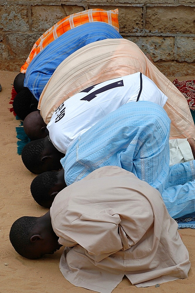 Friday prayers, Dakar, Senegal, West Africa, Africa