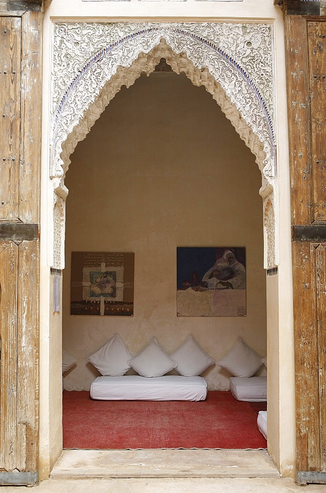 Riad in the medina, Marrakech, Morocco, North Africa, Africa