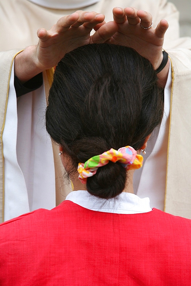 Blessing, Paris, France, Europe