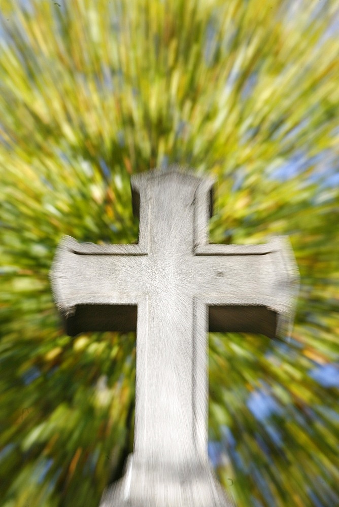 Stone cross, Paris, Ile de France, France, Europe