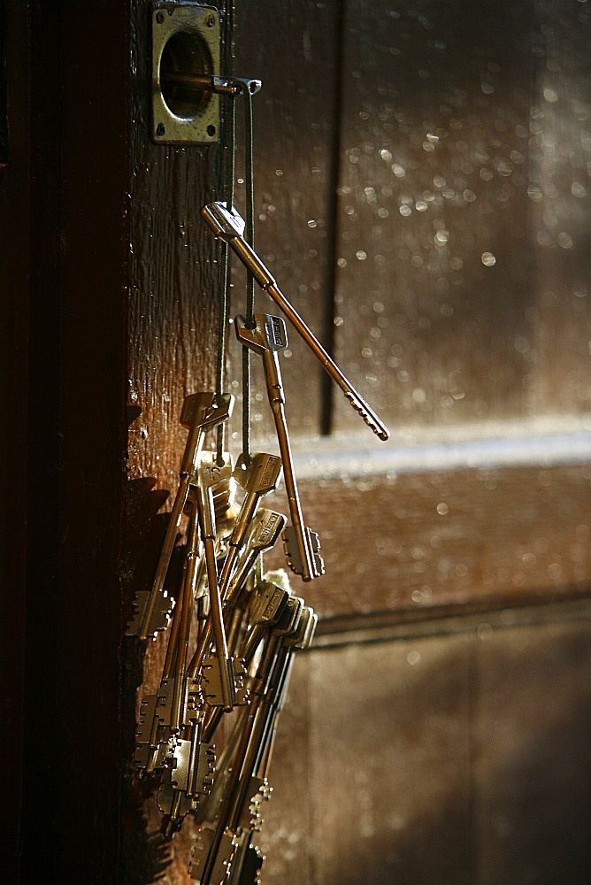 Keys, San Vivaldo, Tuscany, Italy, Europe