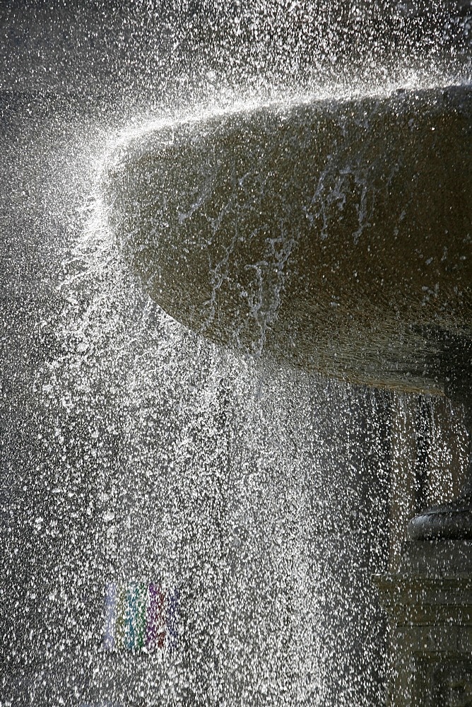 Fountain at St. Peter's Square, Vatican, Rome, Lazio, Italy, Europe