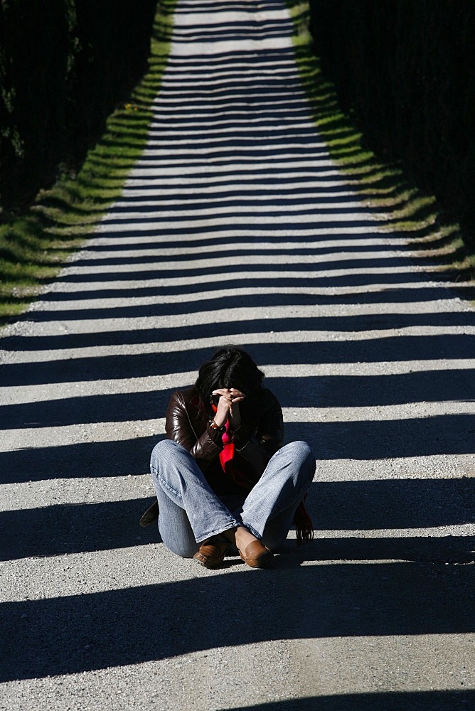 Prayer, Tuscany, Italy, Europe