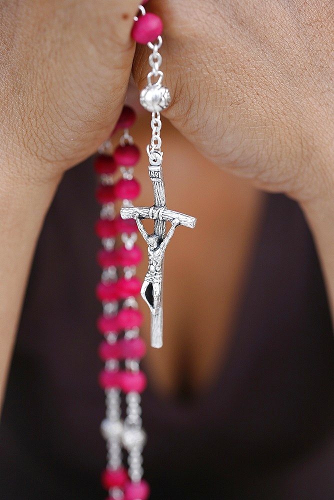 Close-up of a Rosary