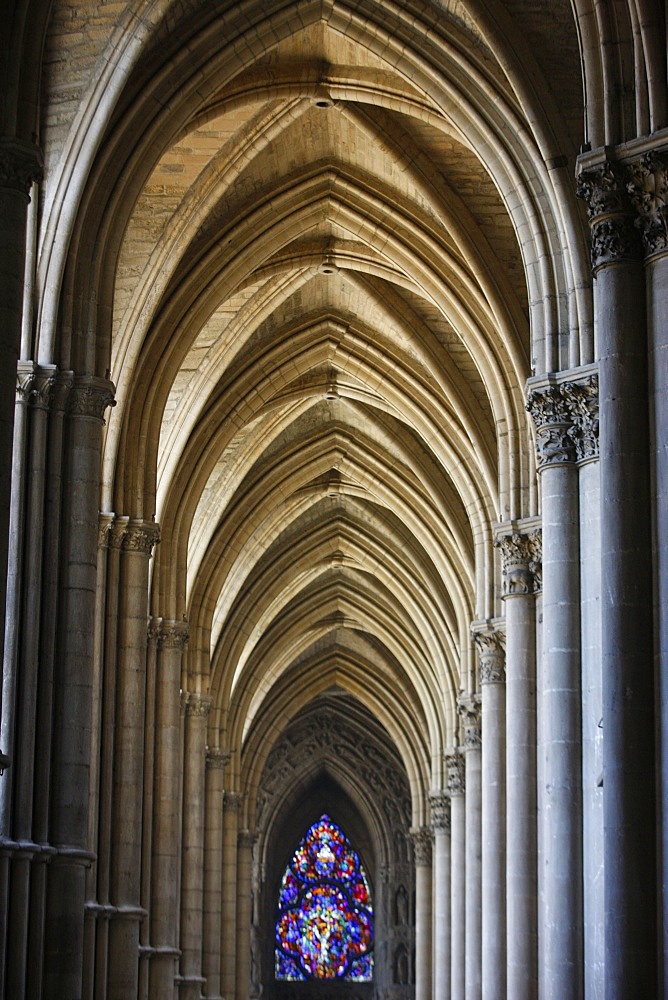 Reims cathedral, UNESCO World Heritage Site, Reims, Marne, France, Europe