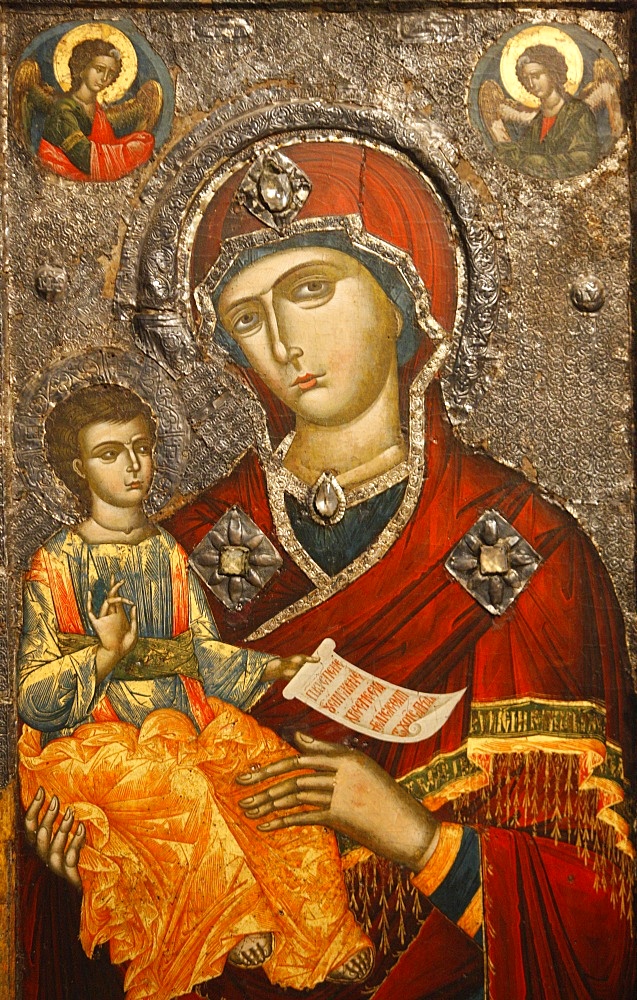 Icon by Onufri dating from the 16th century, Berat, Albania, Europe