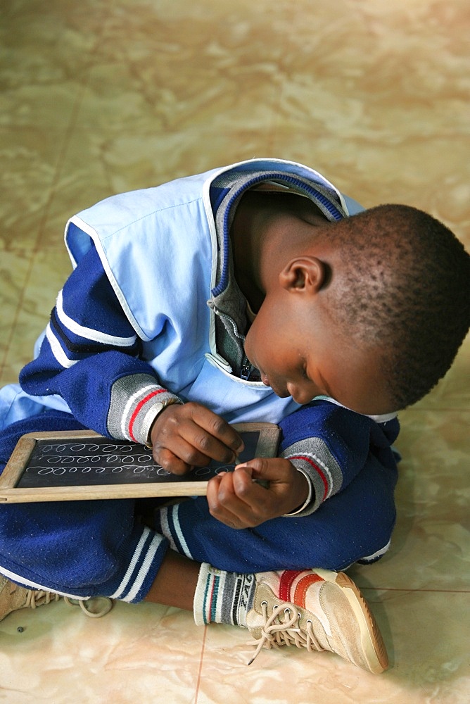 Schoolboy, St. Louis, Senegal, West Africa, Africa