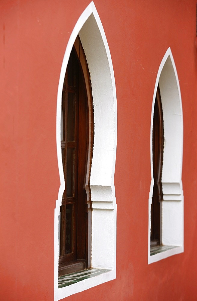 Windows, Taroudan, Morocco, North Africa, Africa