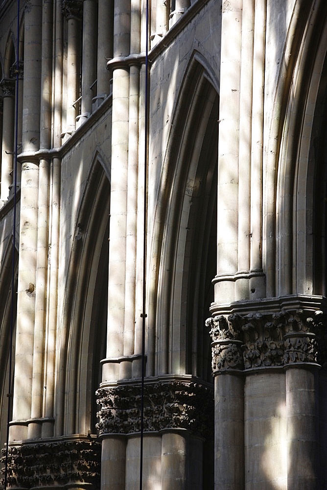 Arches, Reims Cathedral, UNESCO World Heritage Site, Reims, Marne, France, Europe