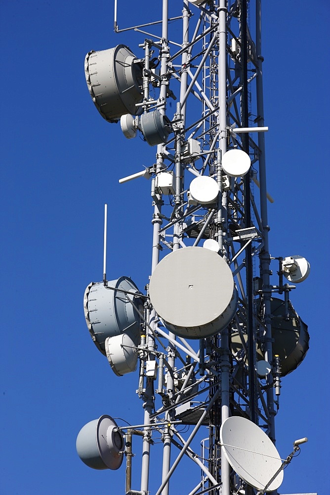 Transmitters and receivers, Megeve, Haute Savoie, France, Europe