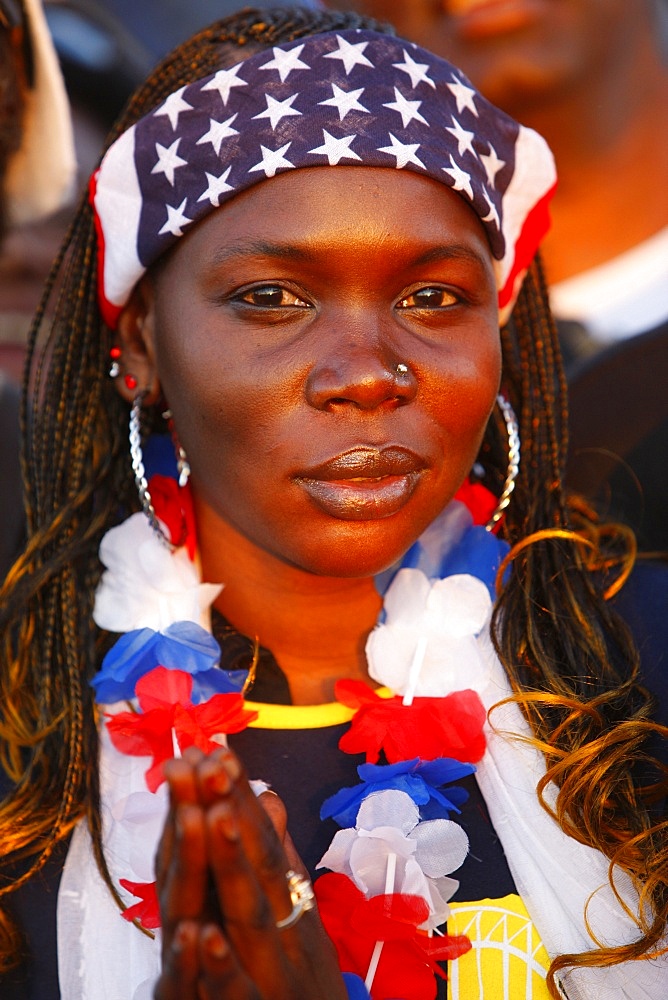 Pilgrim from U.S.A., World Youth Day, Sydney, New South Wales, Australia, Pacific