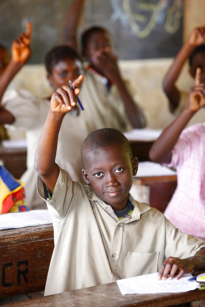 African school, Lome, Togo, West Africa, Africa