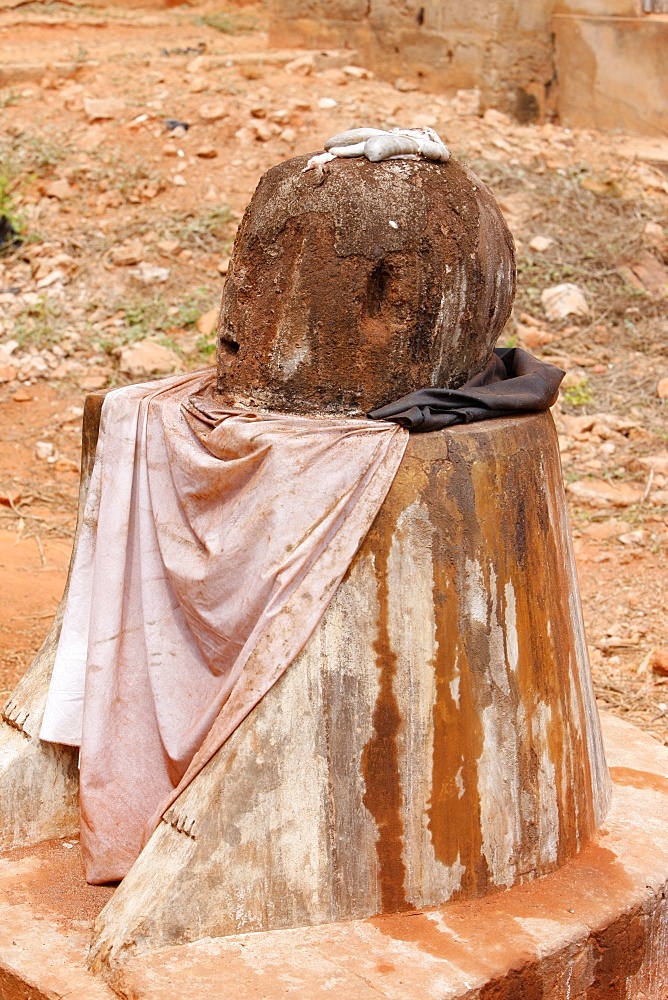 Voodoo fetish in Togoville, Togo, West Africa, Africa