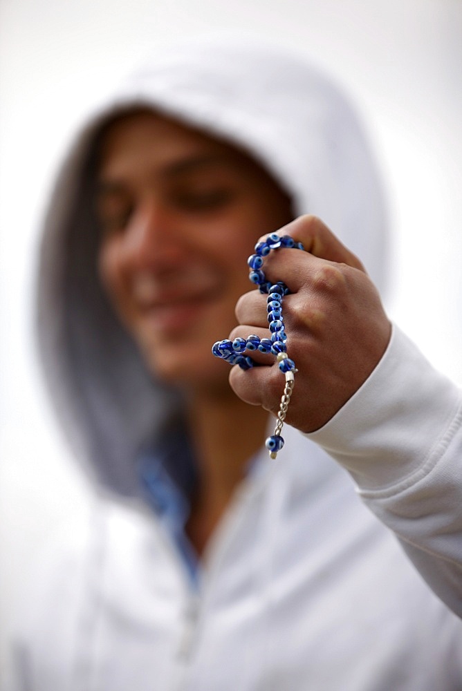 Muslim youth, Nazareth, Israel, Middle East