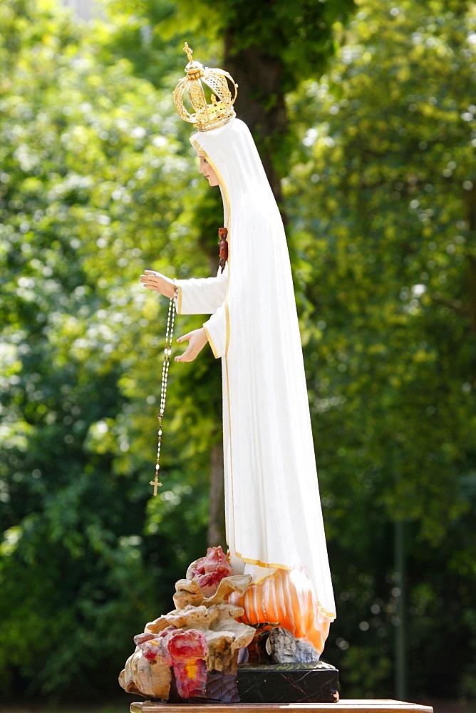 Fatima Virgin statue, Paris, France, Europe