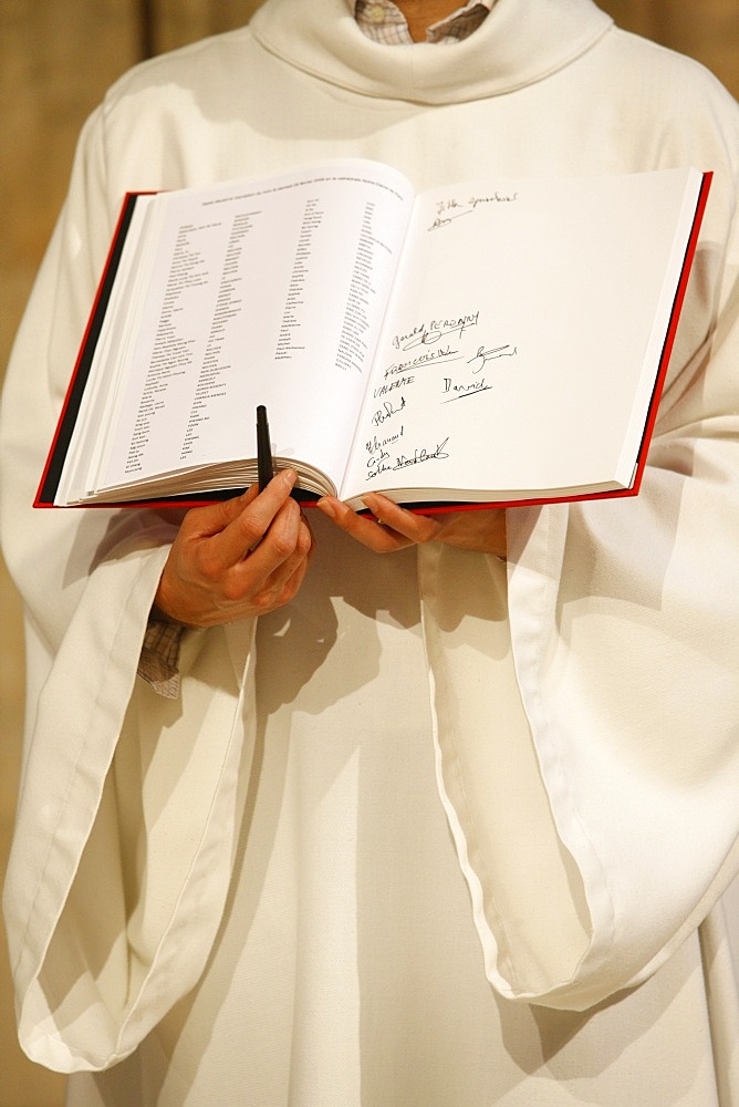 Catechumenes' register, Paris, France, Europe