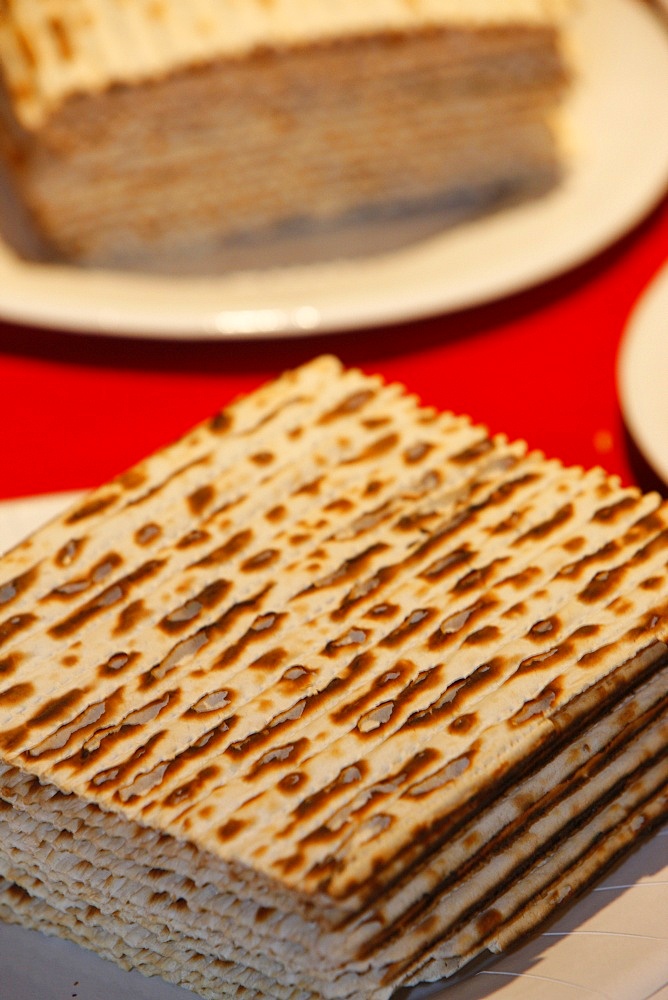 Pessah matza bread, Paris, France, Europe