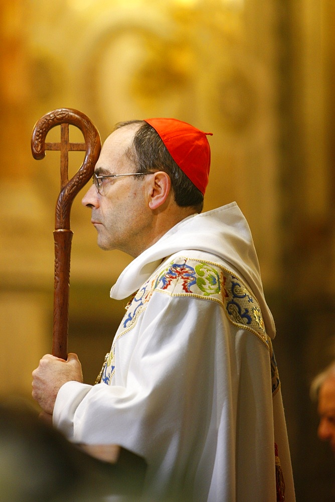 Cardinal Philippe Barbarin, Lyon, Rhone, France, Europe