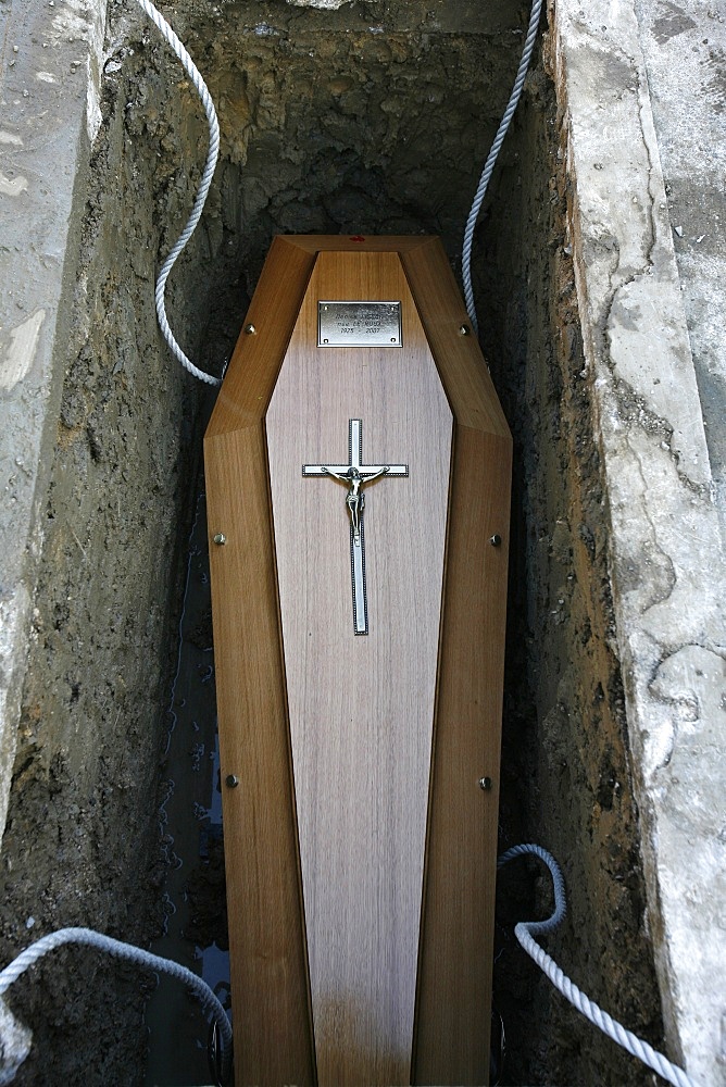 Christian burial, Our, Jura, France, Europe