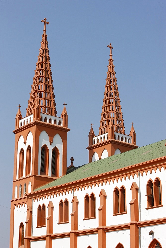 Lome cathedral, Lome, Togo, West Africa, Africa