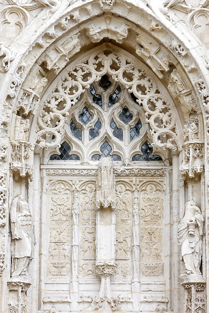 Saint-Riquier abbey church, Somme, France, Europe