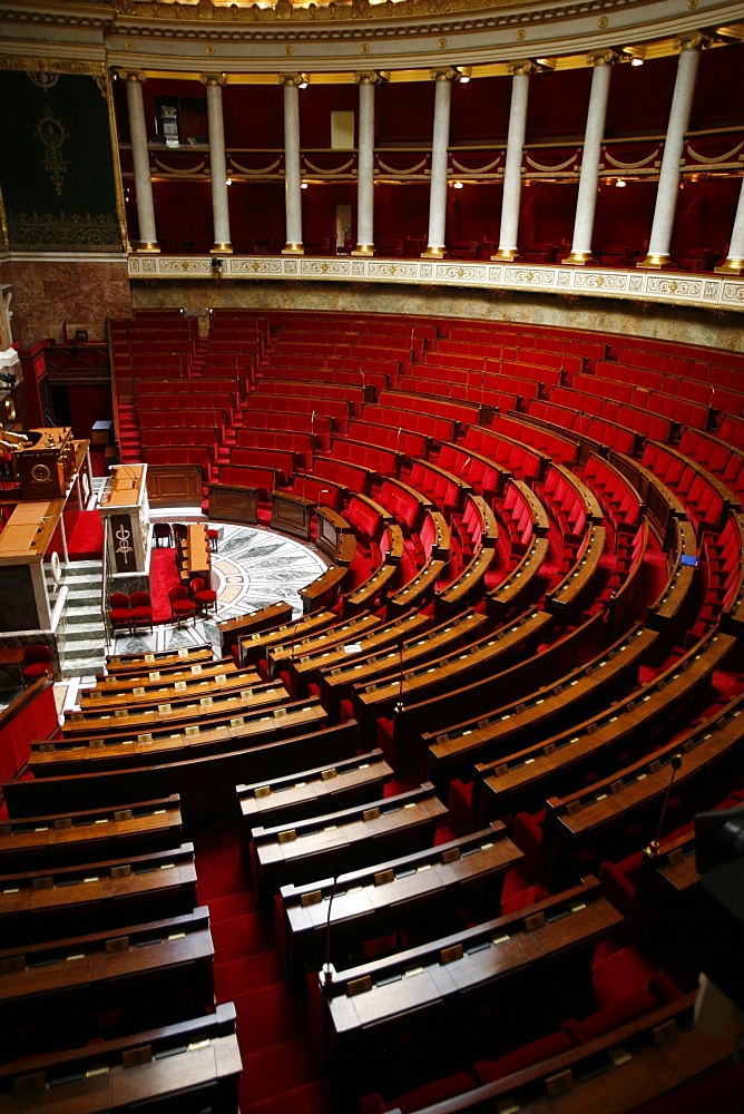 French Parliament, Paris, Ile de France, France, Europe