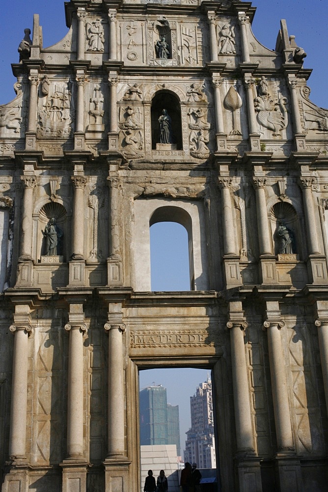 Sao Paulo church, Macao, China, Asia