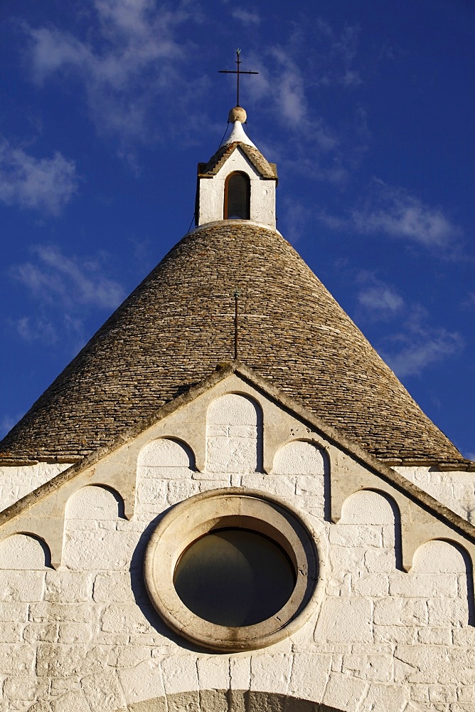 San Antonio church, Alberobello, Apulia, Italy, Europe