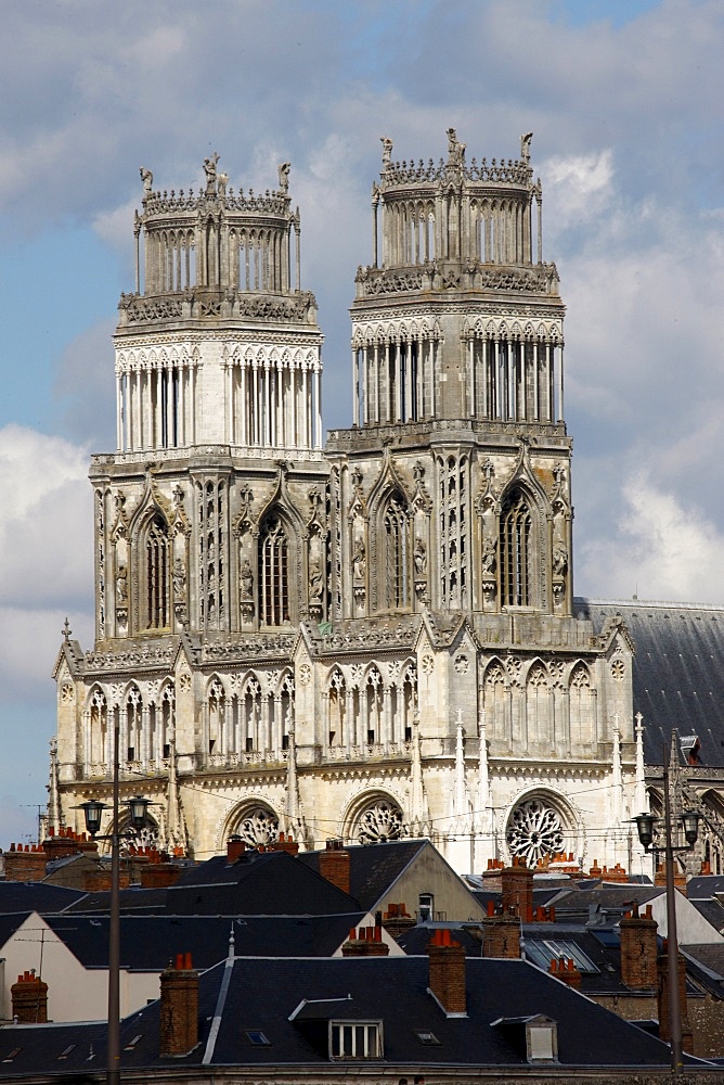 Sainte-Croix (Holy Cross) cathedral, Orleans, Loiret, France, Europe