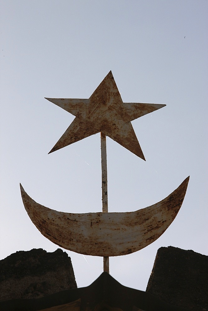 Muslim symbols, Bamako, Mali, West Africa, Africa