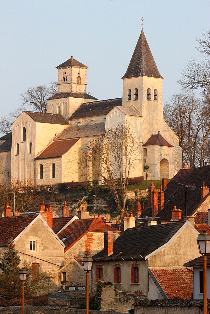 Saint-Vorles church in Chatillon-sur-Seine, Burgundy, France, Europe