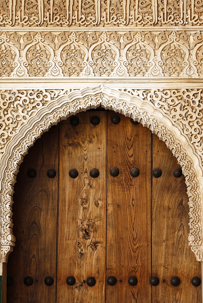 Patio de Arrayanes, Palacio de Comares, Nasrid Palaces, Alhambra, UNESCO World Heritage Site, Granada, Andalucia, Spain, Europe