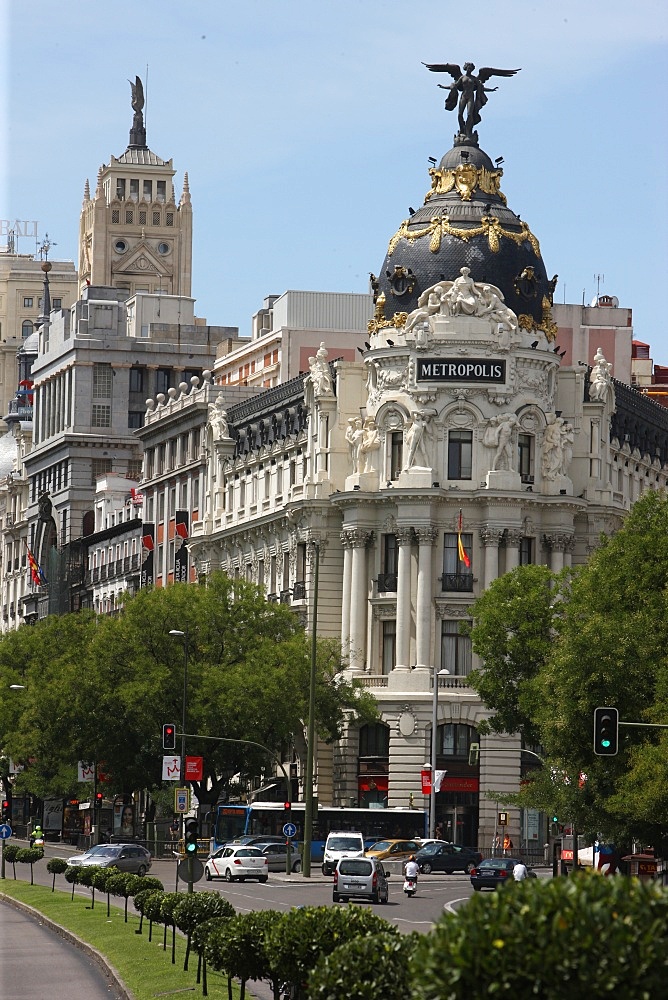 Metropolis Building, Madrid, Spain, Europe