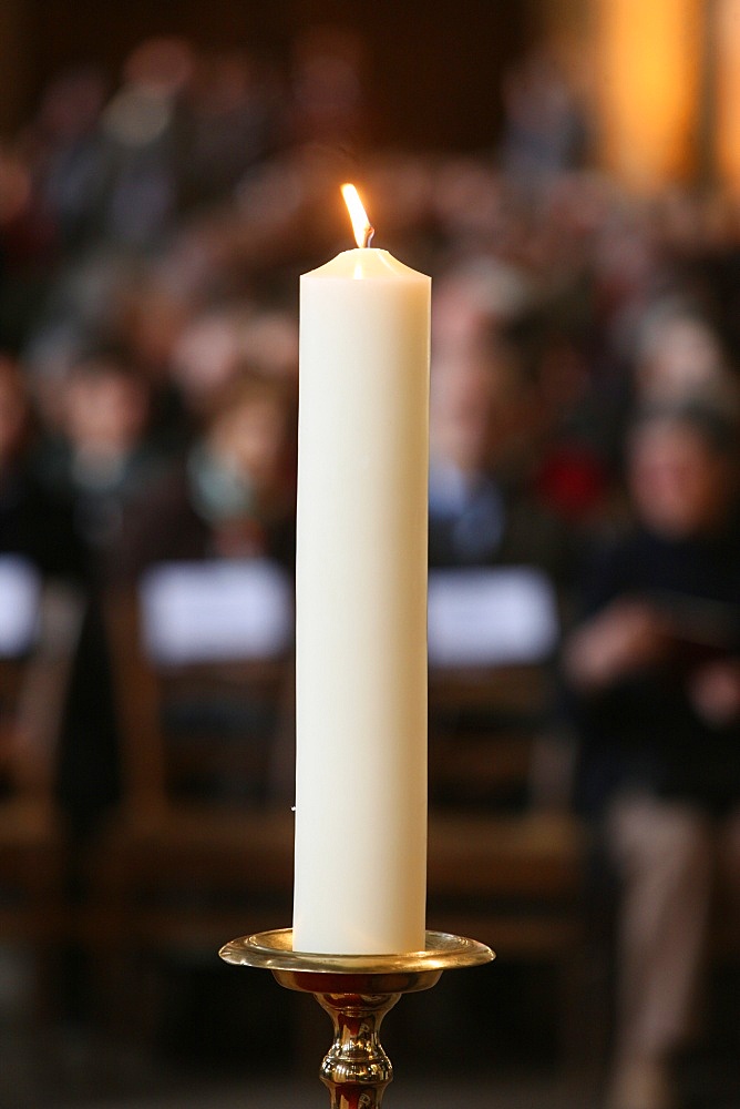 Mass in Saint-Eustache church, Paris, France, Europe