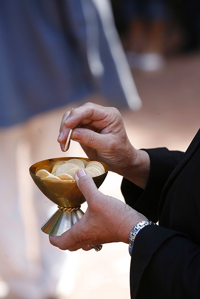 Holy Communion, Les Sauvages, Rhone, France, Europe