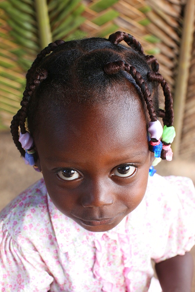 African girl, Lome, Togo, West Africa, Africa