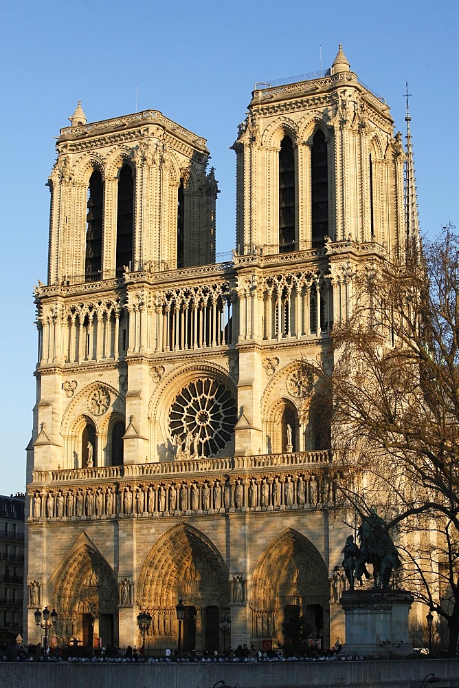 Notre-Dame de Paris cathedral, Paris, France, Europe