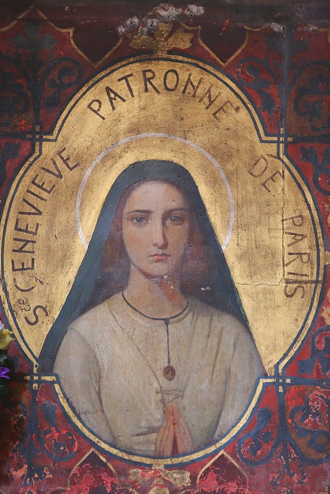 Sainte Genevieve de Paris, St. Germain l'Auxerrois church, Paris, France, Europe