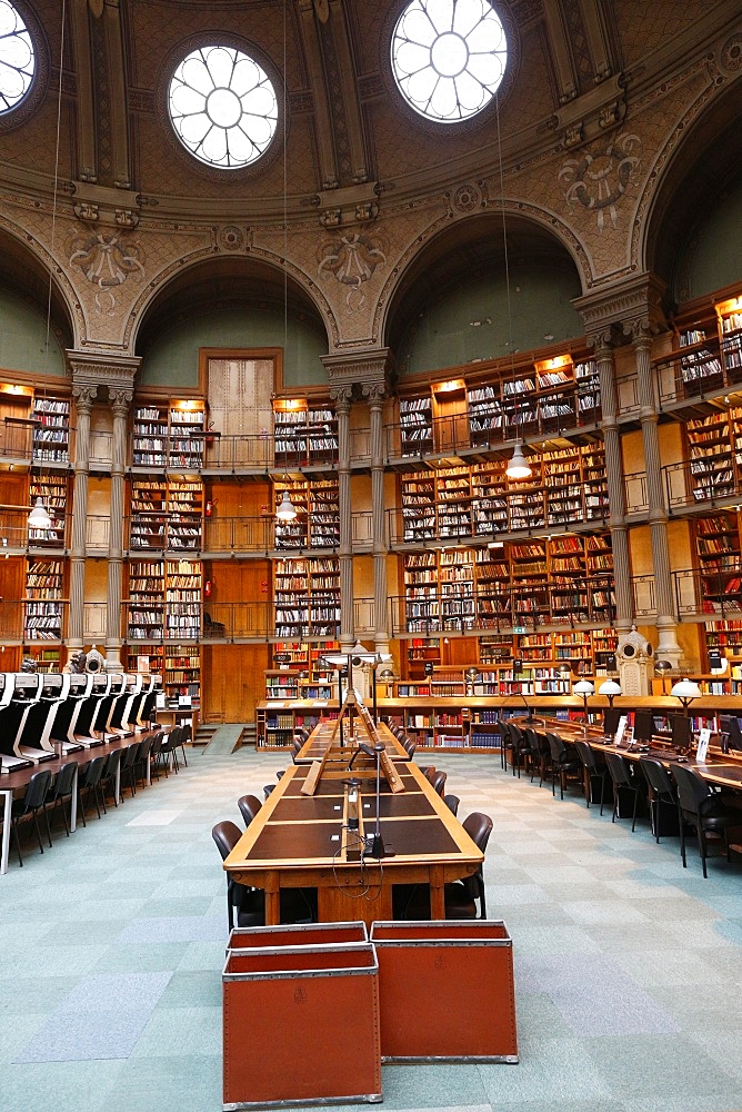 The National Library of France, Paris, France, Europe