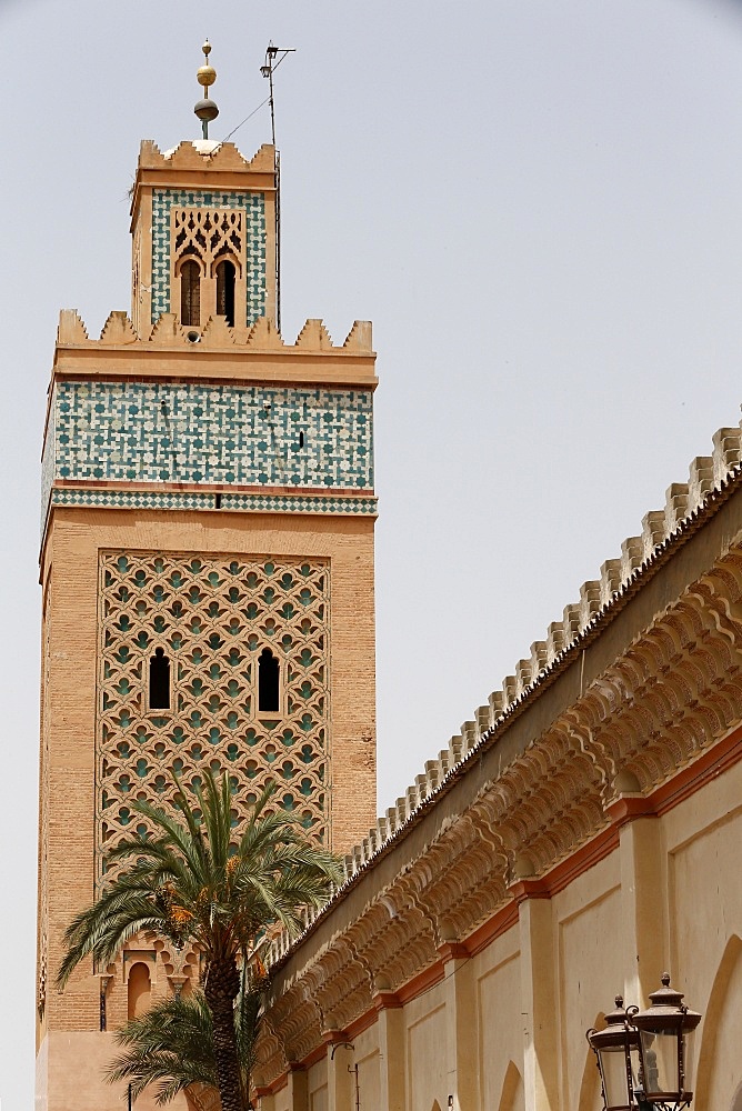 Kasbah mosque, UNESCO World Heritage Site, Marrakech, Morocco, North Africa, Africa