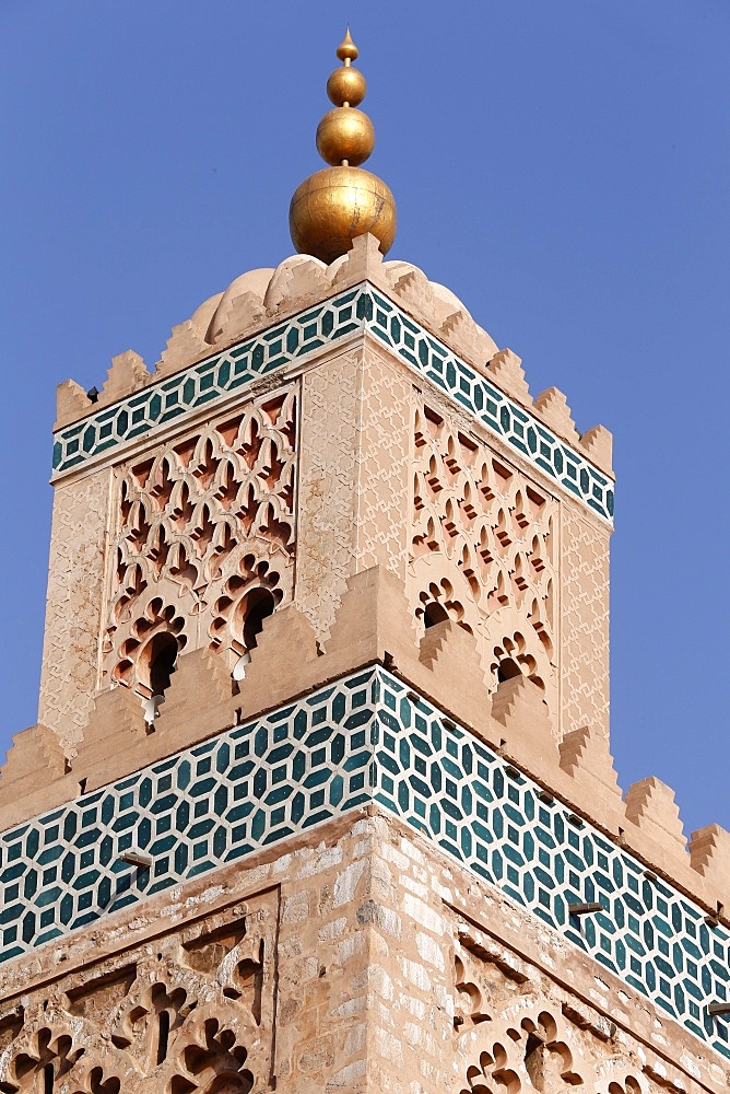 Koutoubia mosque and minaret, UNESCO World Heritage Site, Marrakech, Morocco, North Africa, Africa