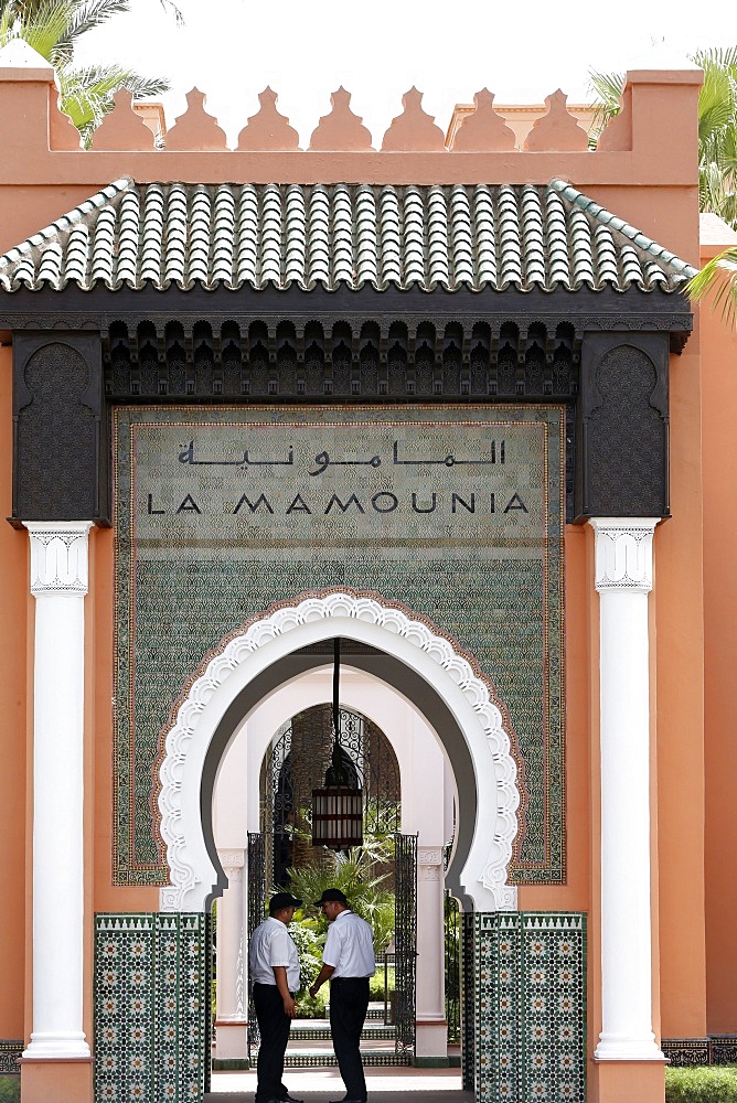 Hotel La Mamounia, Marrakesh, Morocco, North Africa, Africa