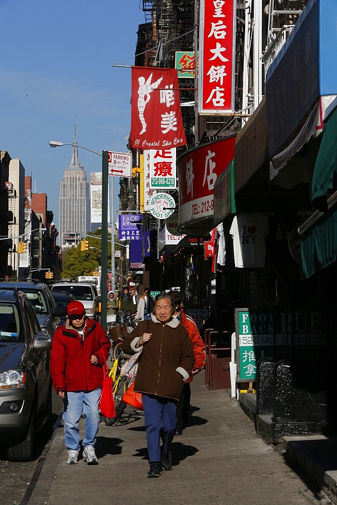 Chinatown in Manhattan, New York, United States of America, North America