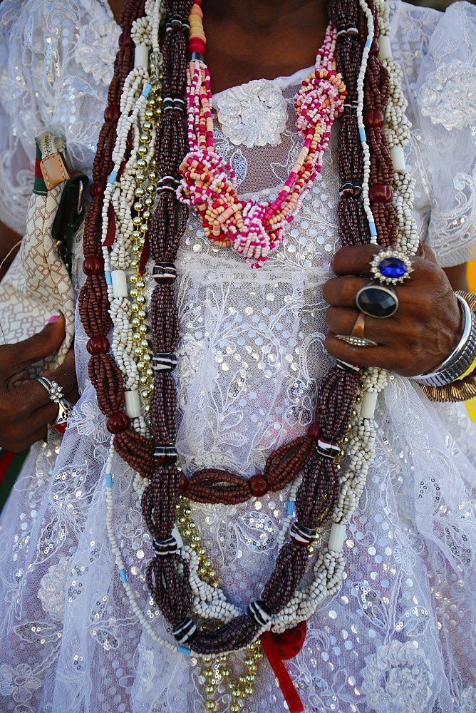 Ialorixa, Candomble priestess, Salvador, Bahia, Brazil, South America